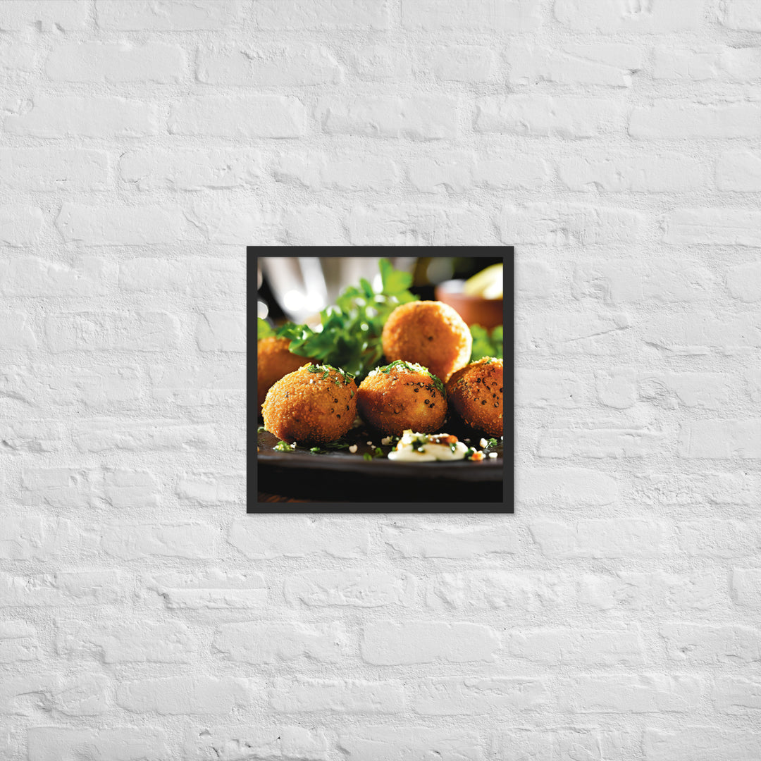 Falafel Framed poster 🤤 from Yumify.AI