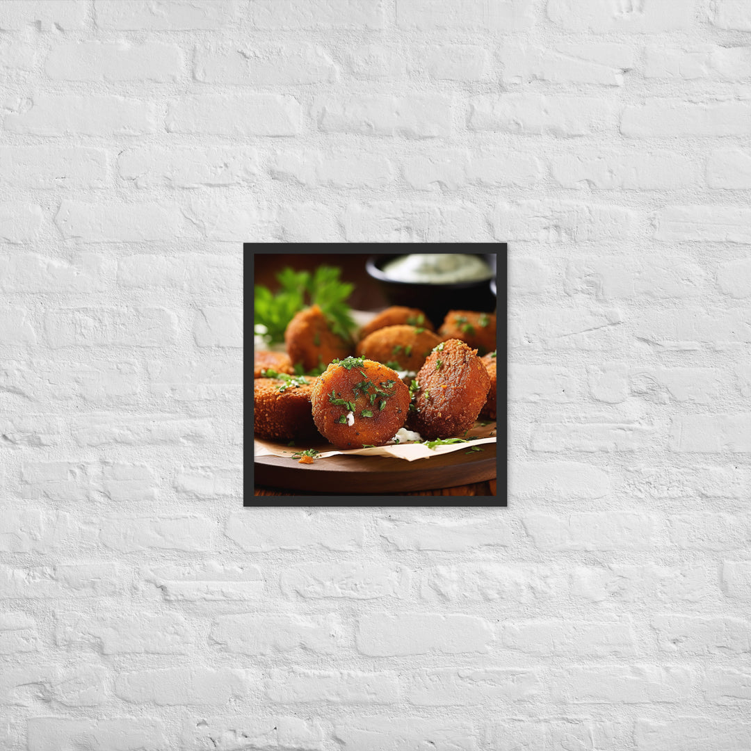 Falafel Framed poster 🤤 from Yumify.AI