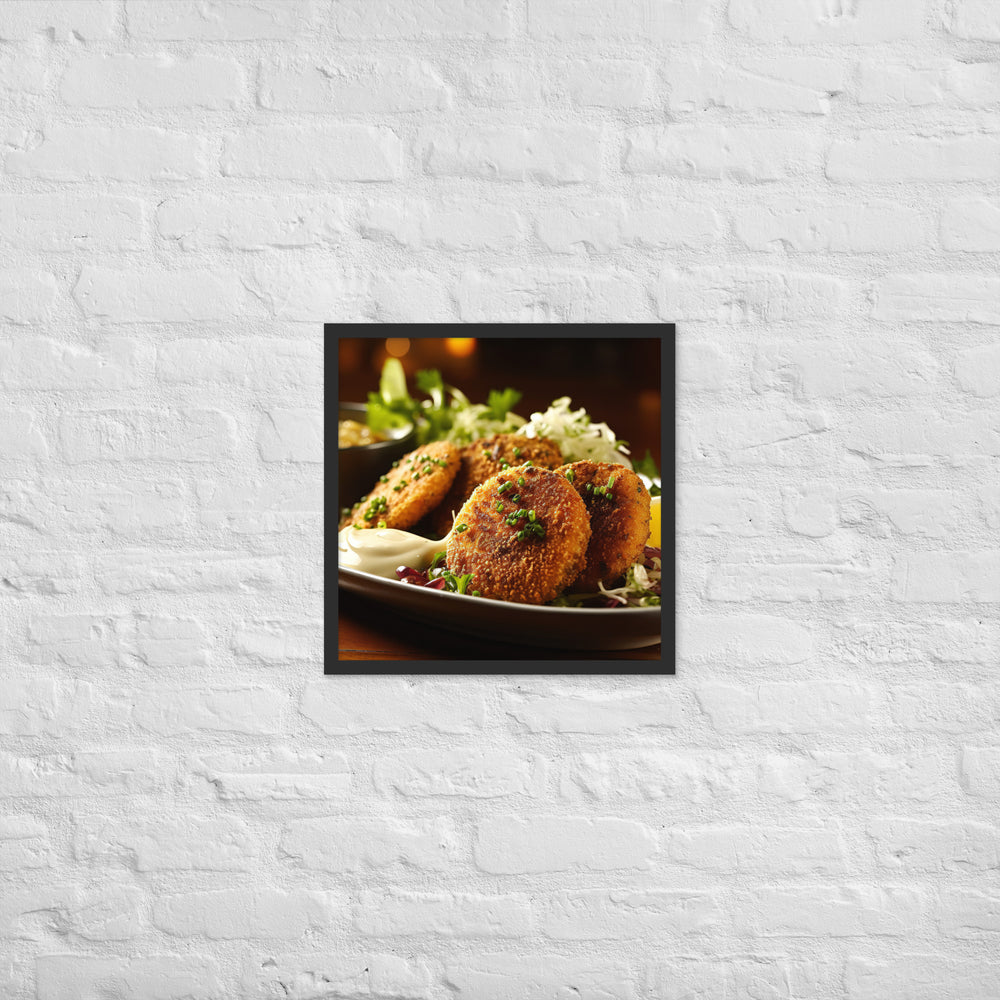 Falafel Framed poster 🤤 from Yumify.AI