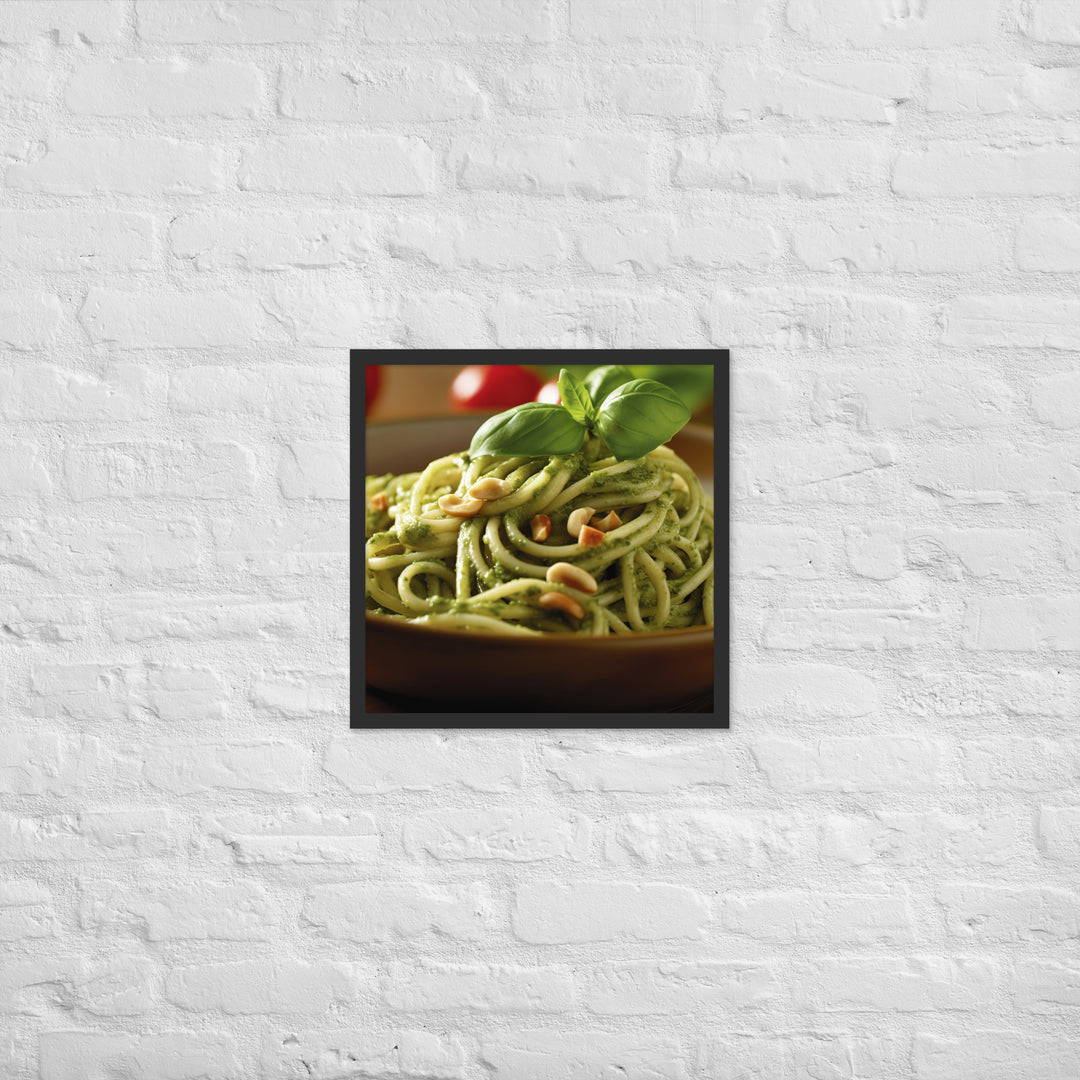 Pesto Genovese Framed poster 🤤 from Yumify.AI