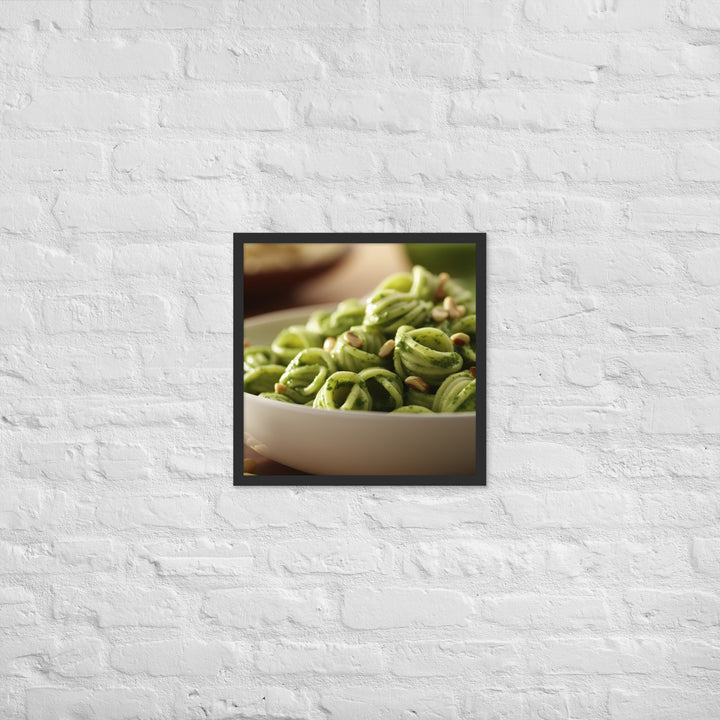 Pesto Genovese Framed poster 🤤 from Yumify.AI