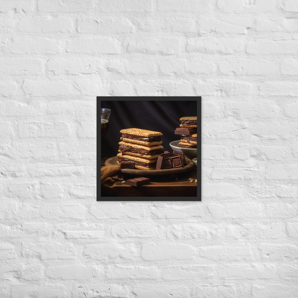 Tim Tam Biscuits Framed poster 🤤 from Yumify.AI