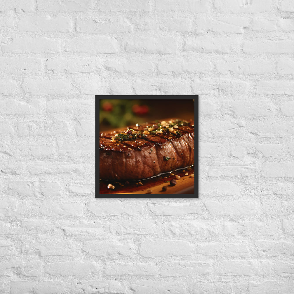 Australian Beef Steak Framed poster 🤤 from Yumify.AI