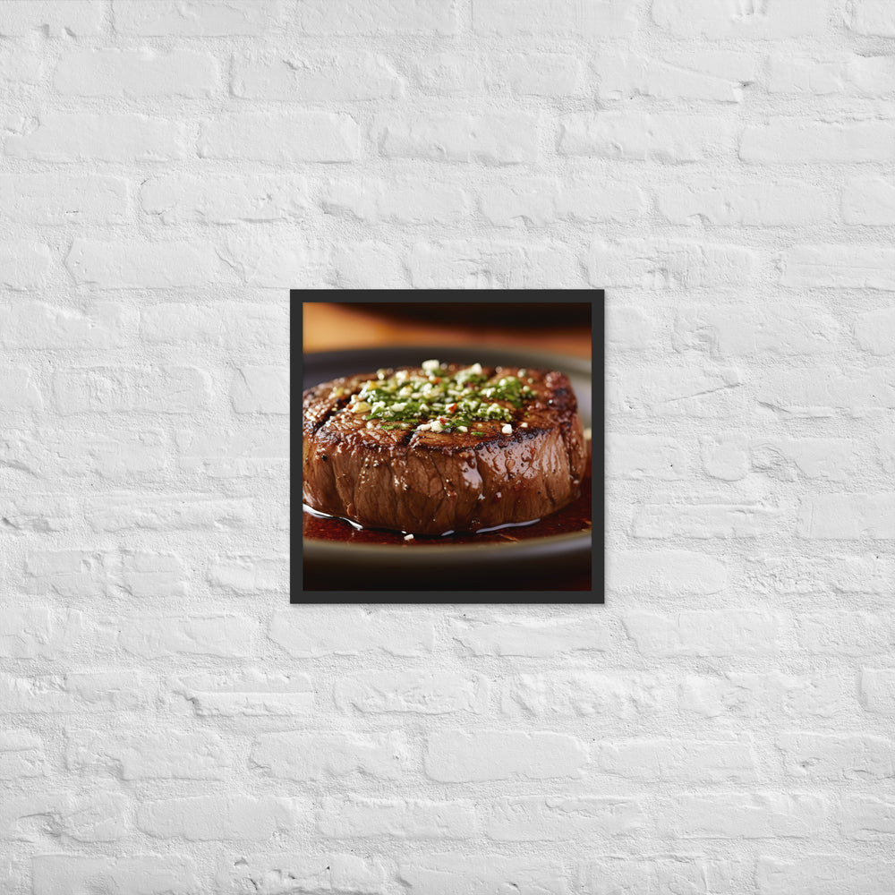 Australian Beef Steak Framed poster 🤤 from Yumify.AI