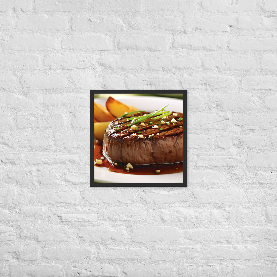 Australian Beef Steak Framed poster 🤤 from Yumify.AI