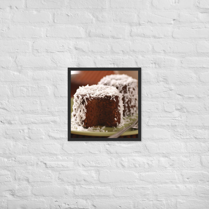 Lamingtons Framed poster 🤤 from Yumify.AI