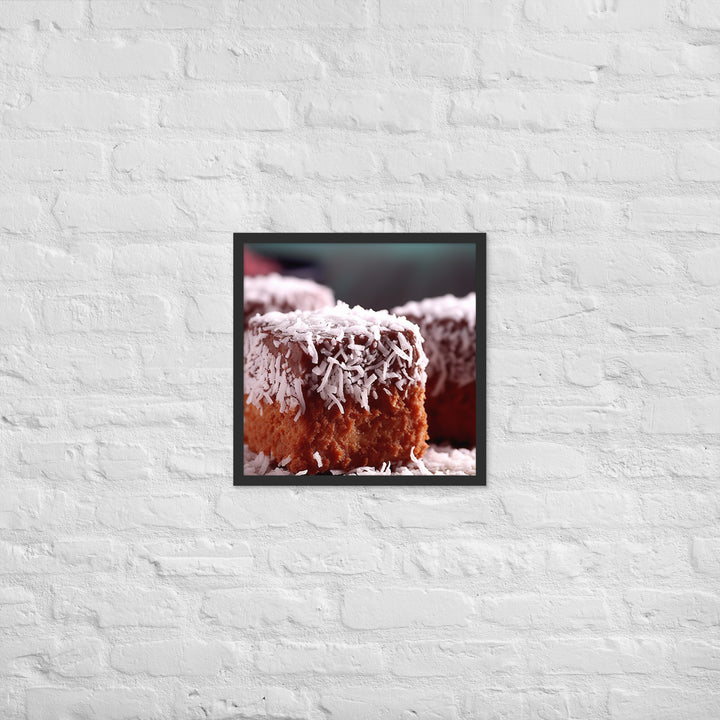 Lamingtons Framed poster 🤤 from Yumify.AI