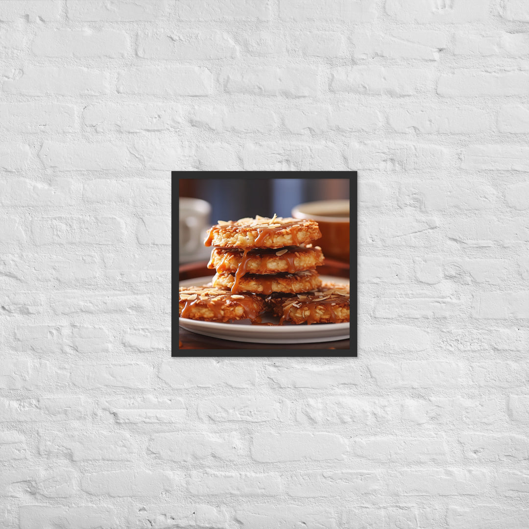 Anzac Biscuits Framed poster 🤤 from Yumify.AI