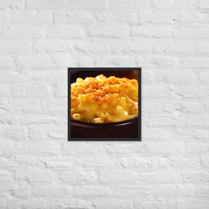 Macaroni and Cheese Framed poster 🤤 from Yumify.AI