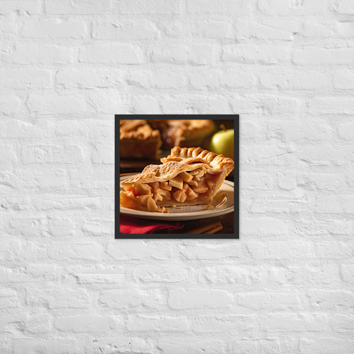 Apple Pie Framed poster 🤤 from Yumify.AI