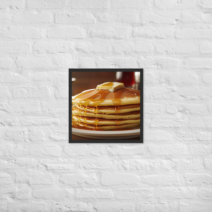 Pancakes Framed poster 🤤 from Yumify.AI