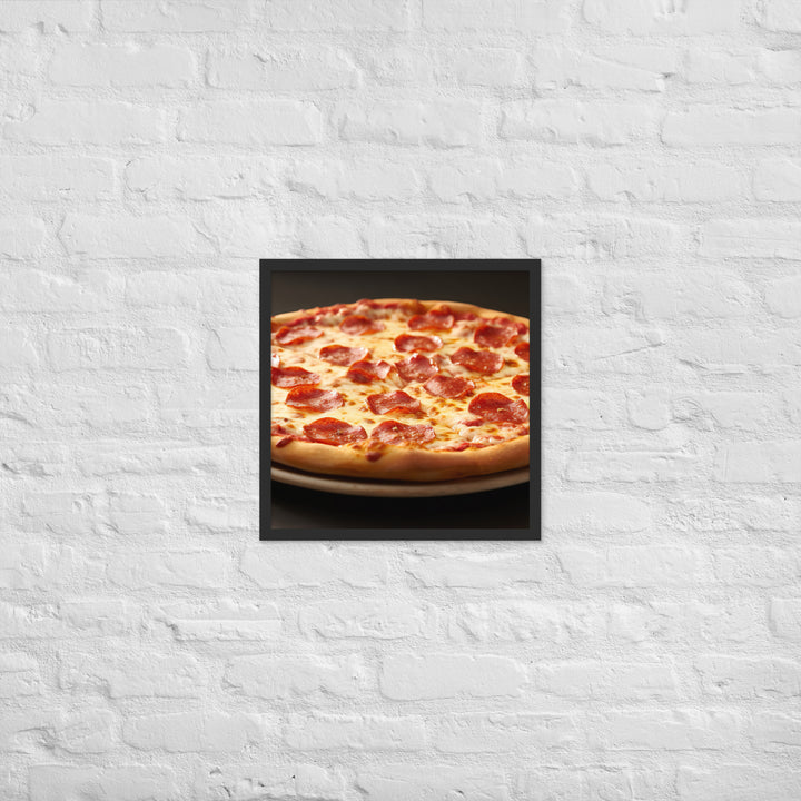 New York style Pizza Framed poster 🤤 from Yumify.AI