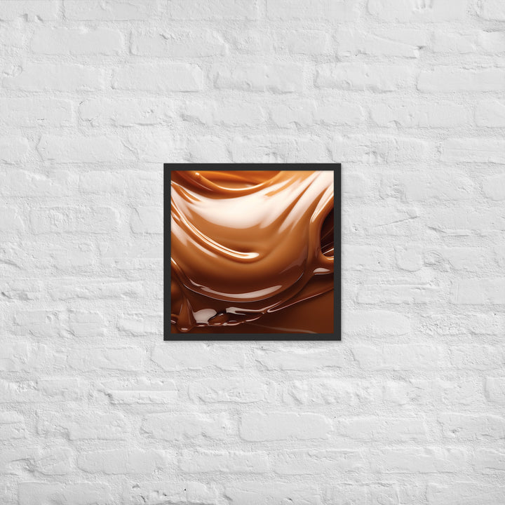 Milk Chocolate Framed poster 🤤 from Yumify.AI