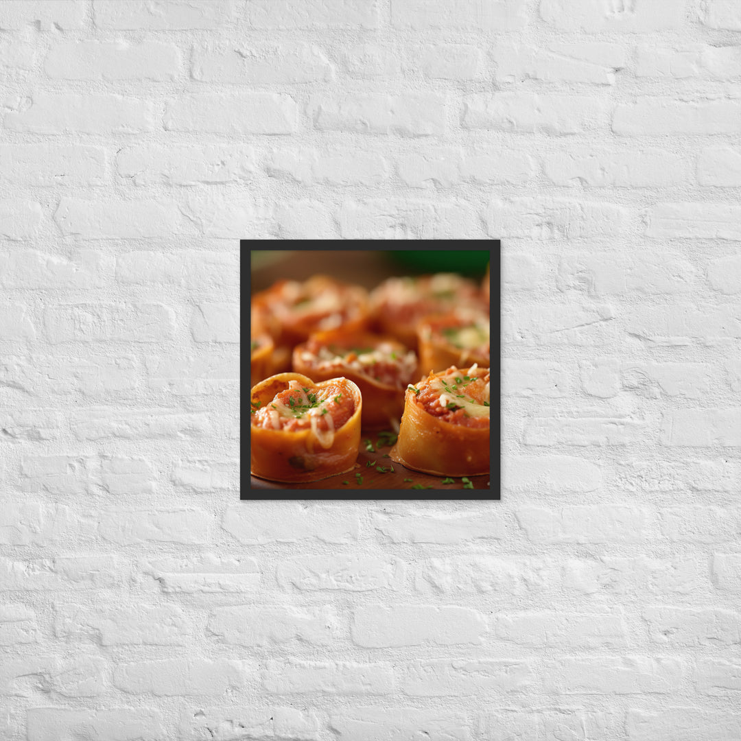 Tortellini Framed poster 🤤 from Yumify.AI