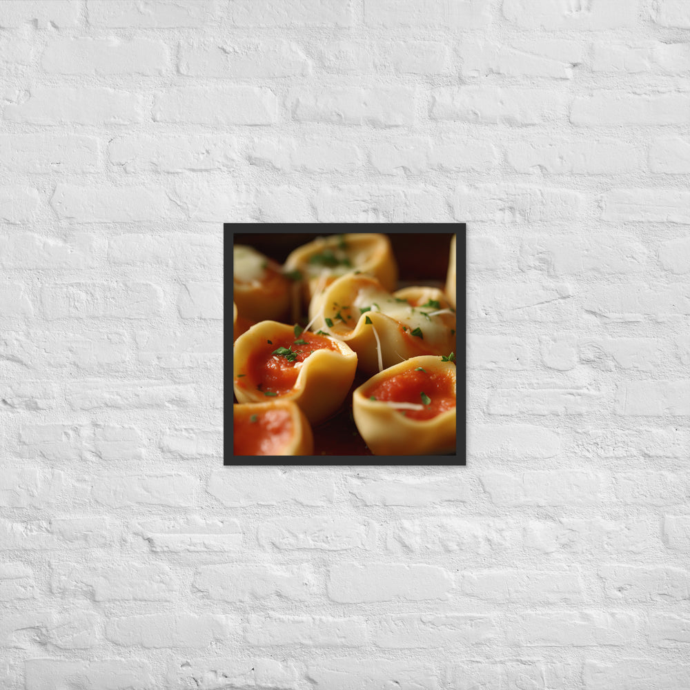 Tortellini Framed poster 🤤 from Yumify.AI