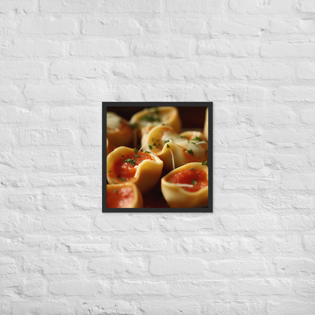 Tortellini Framed poster 🤤 from Yumify.AI