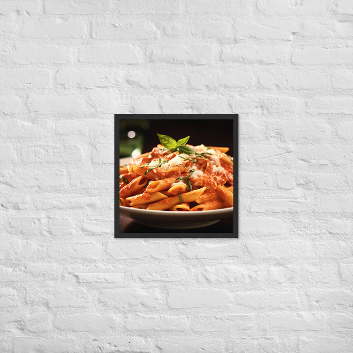 Penne alla Vodka Framed poster 🤤 from Yumify.AI