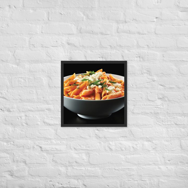 Penne alla Vodka Framed poster 🤤 from Yumify.AI