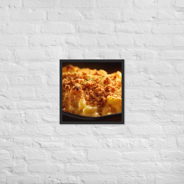 Macaroni and Cheese Framed poster 🤤 from Yumify.AI