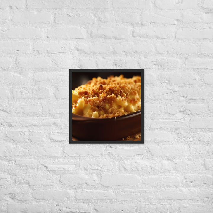 Macaroni and Cheese Framed poster 🤤 from Yumify.AI