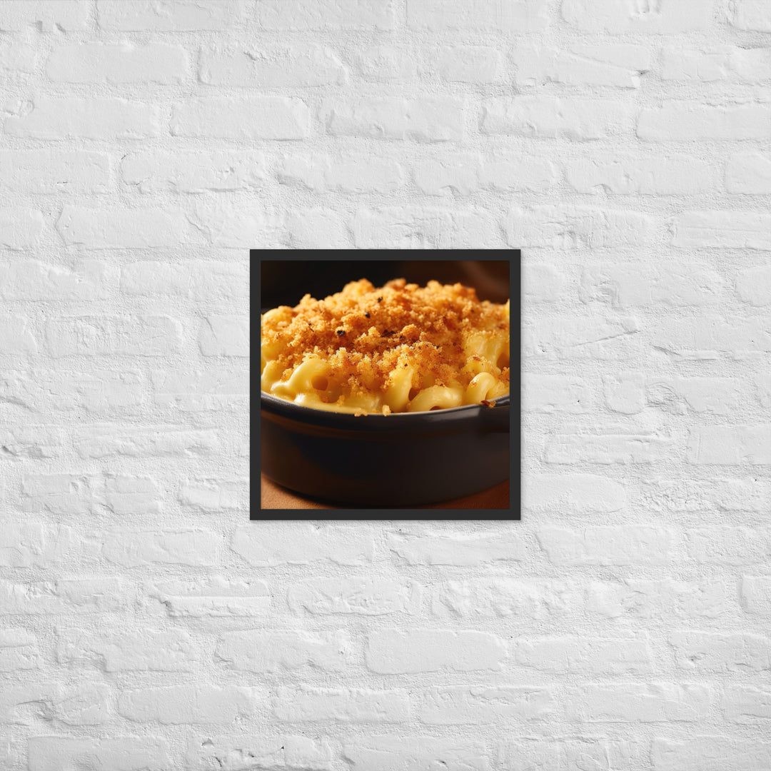 Macaroni and Cheese Framed poster 🤤 from Yumify.AI