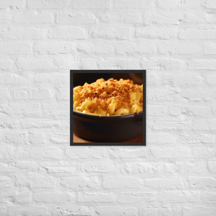 Macaroni and Cheese Framed poster 🤤 from Yumify.AI