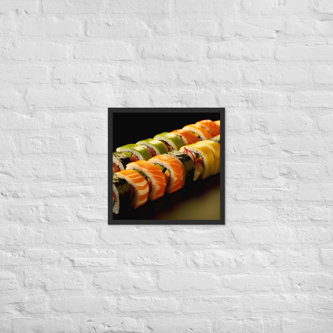 Maki Sushi Framed poster 🤤 from Yumify.AI