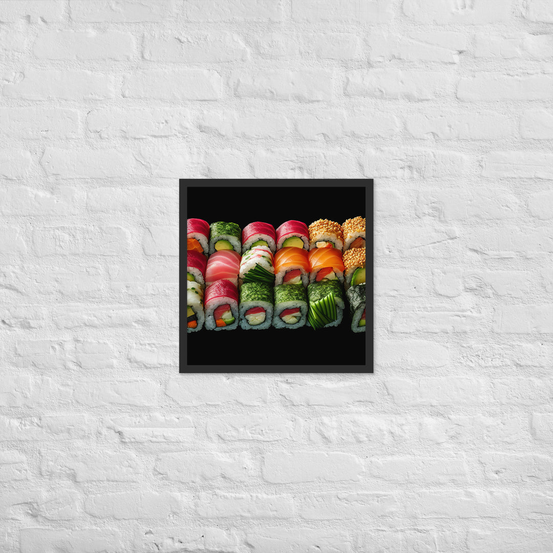 Maki Sushi Framed poster 🤤 from Yumify.AI