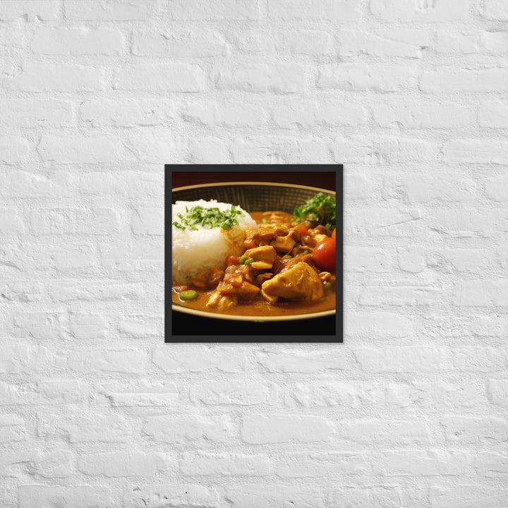 Japanese Curry Framed poster 🤤 from Yumify.AI