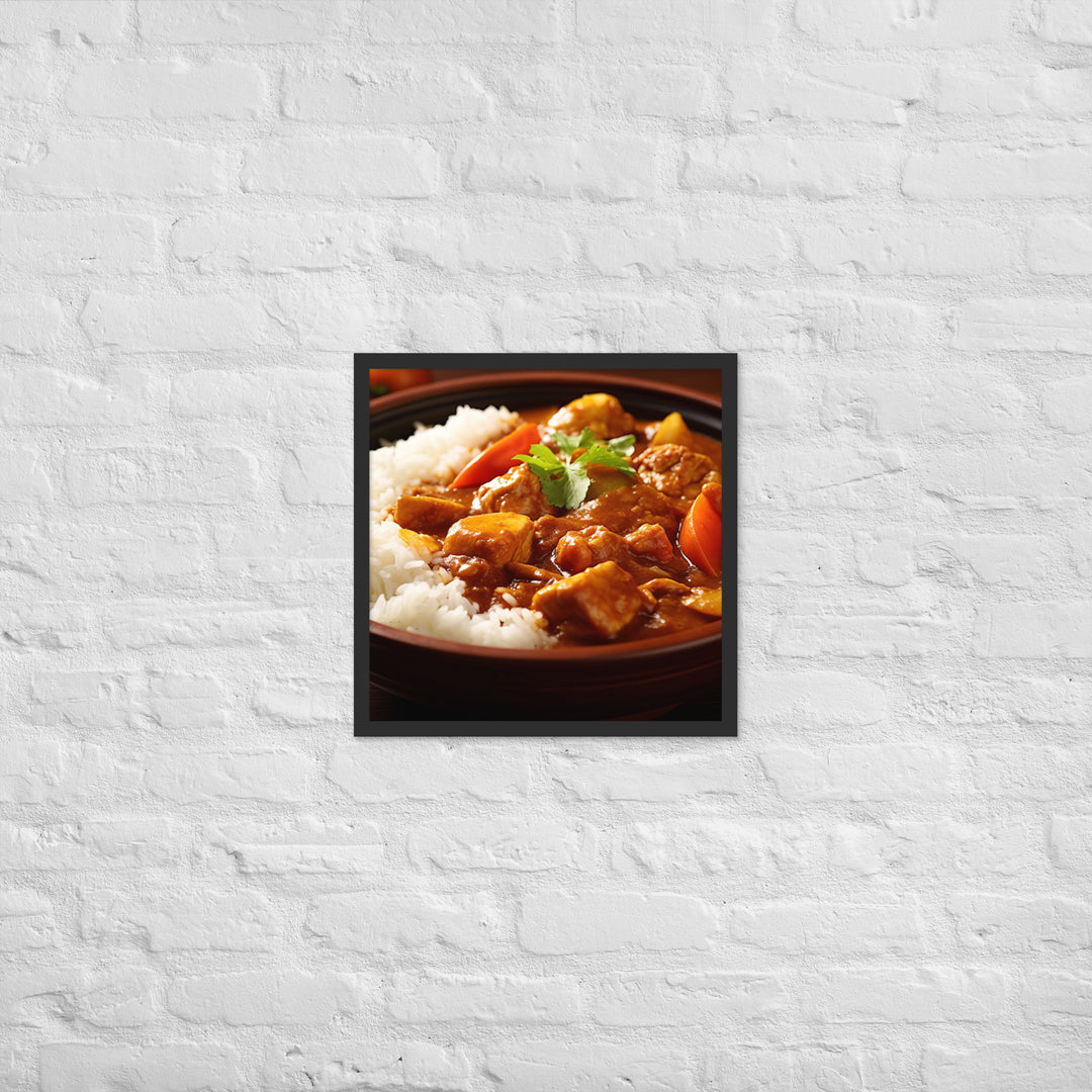 Japanese Curry Framed poster 🤤 from Yumify.AI