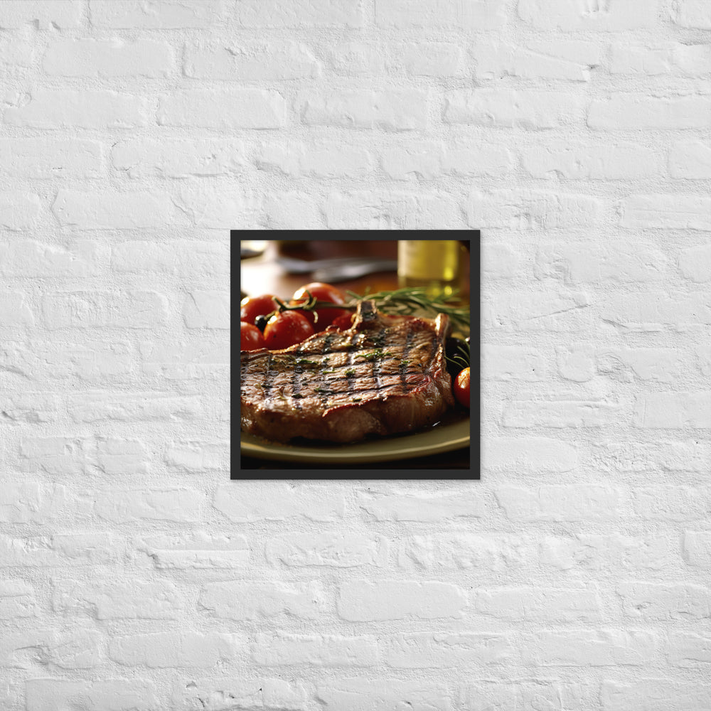 Italian Bistecca alla Fiorentina Framed poster 🤤 from Yumify.AI