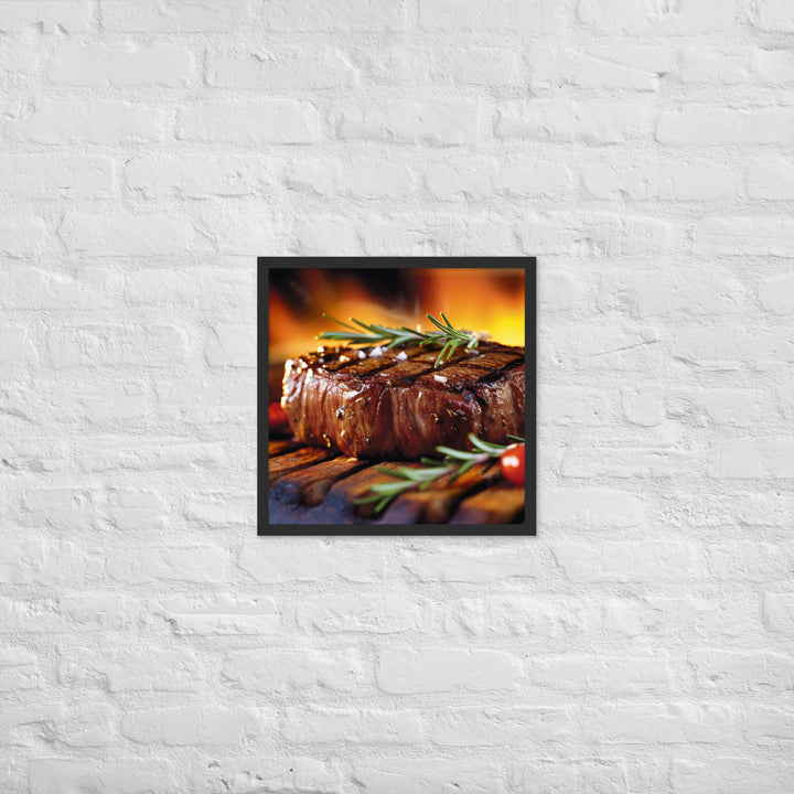 Australian Outback Steak Framed poster 🤤 from Yumify.AI