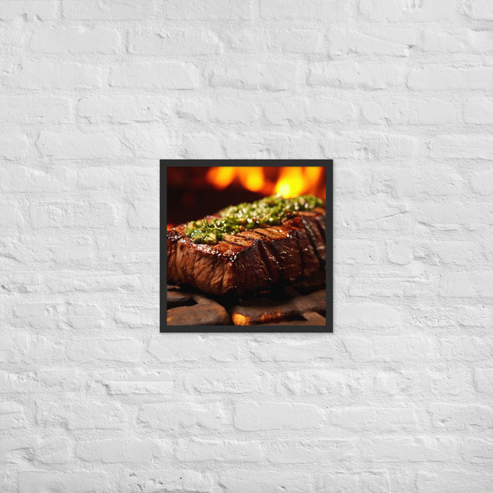 Argentinean Asado Framed poster 🤤 from Yumify.AI