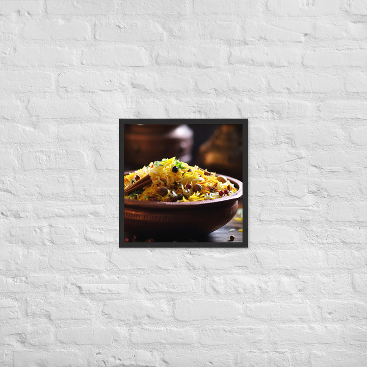 Sindhi Biryani Framed poster 🤤 from Yumify.AI