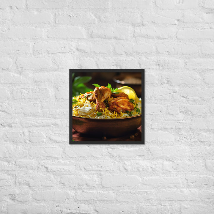 Kolkata Biryani Framed poster 🤤 from Yumify.AI