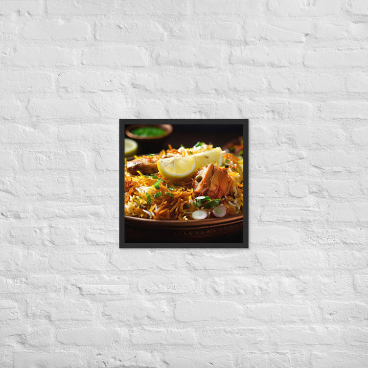 Bombay Biryani Framed poster 🤤 from Yumify.AI