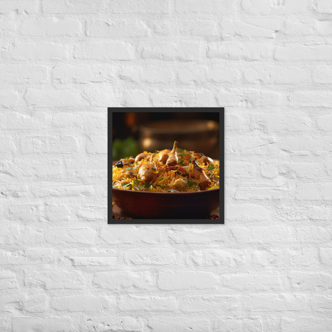 Bombay Biryani Framed poster 🤤 from Yumify.AI