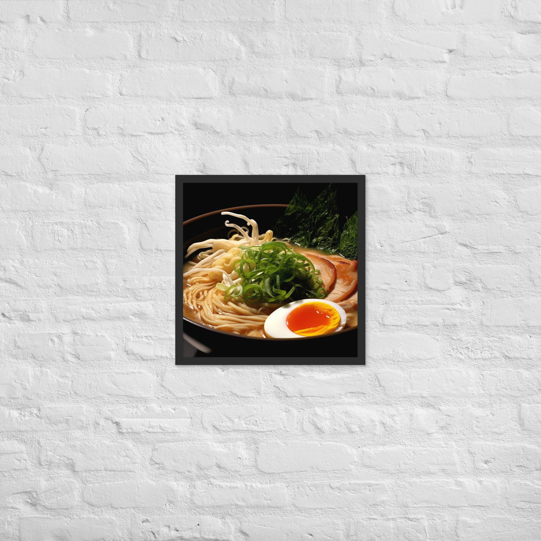 Shoyu Ramen Framed poster 🤤 from Yumify.AI