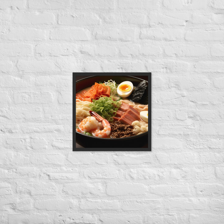 Shio Ramen Framed poster 🤤 from Yumify.AI