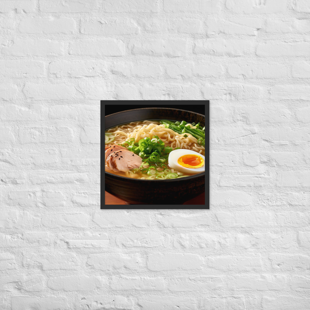 Miso Ramen Framed poster 🤤 from Yumify.AI