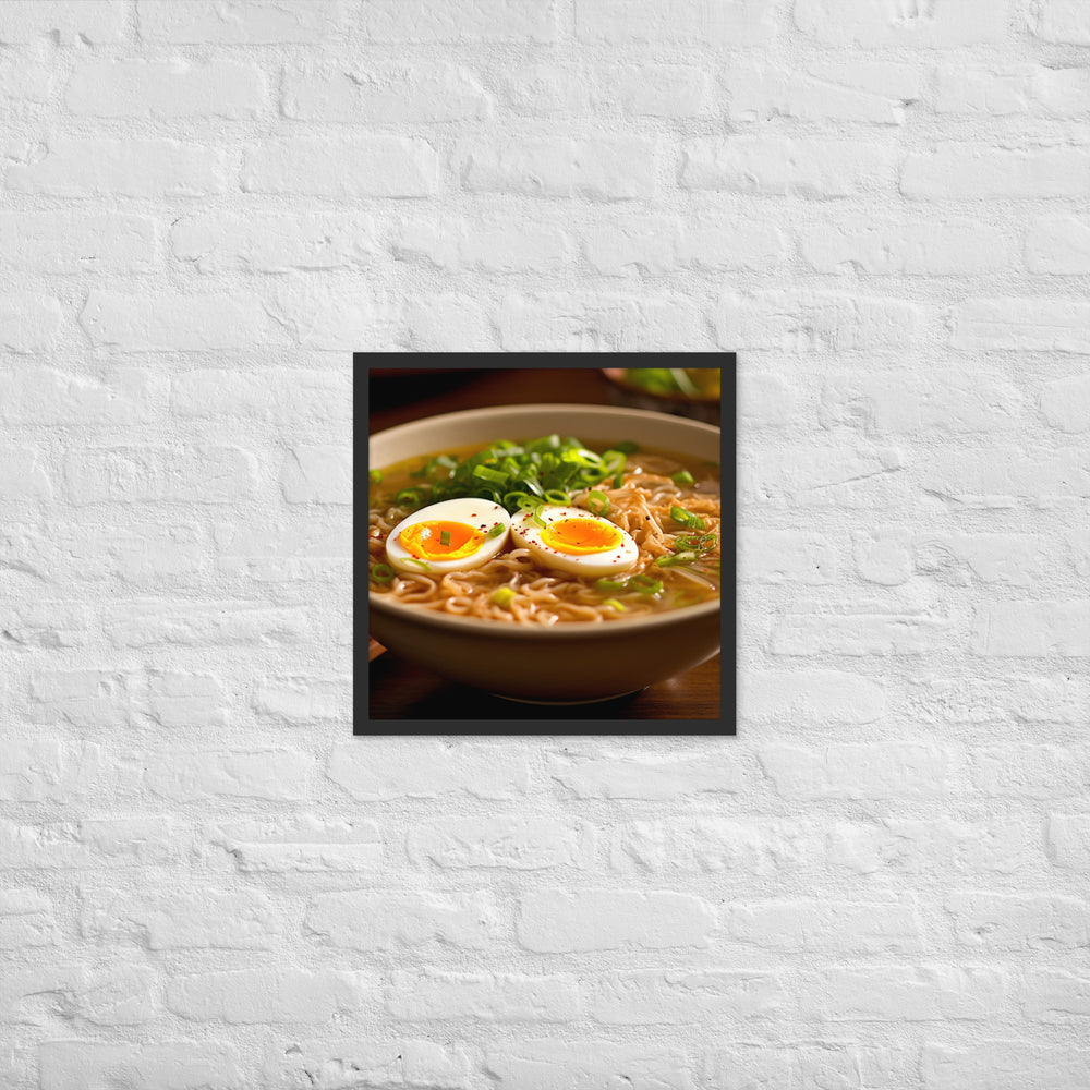 Miso Ramen Framed poster 🤤 from Yumify.AI