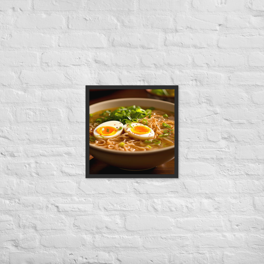 Miso Ramen Framed poster 🤤 from Yumify.AI