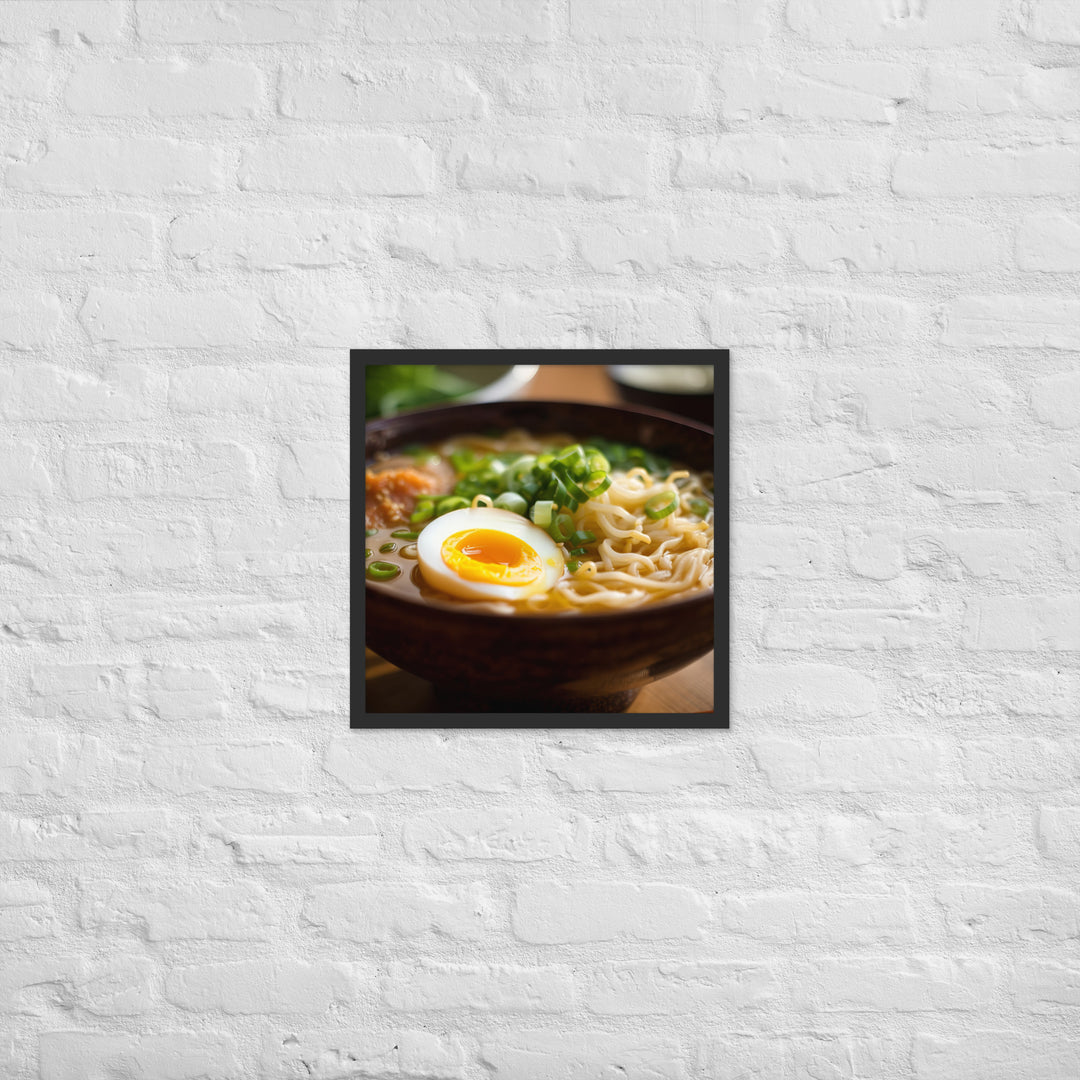 Miso Ramen Framed poster 🤤 from Yumify.AI