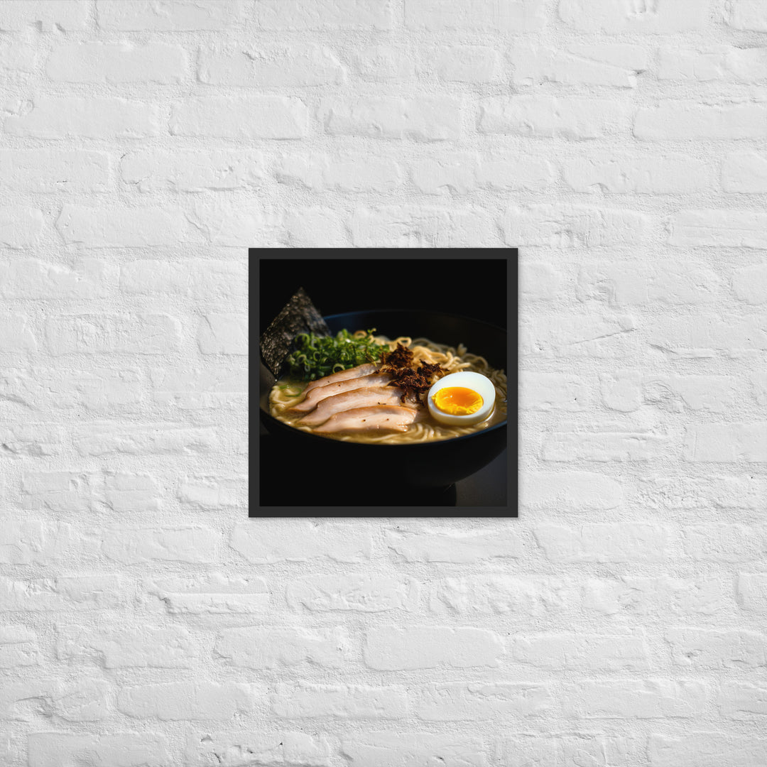 Miso Ramen Framed poster 🤤 from Yumify.AI