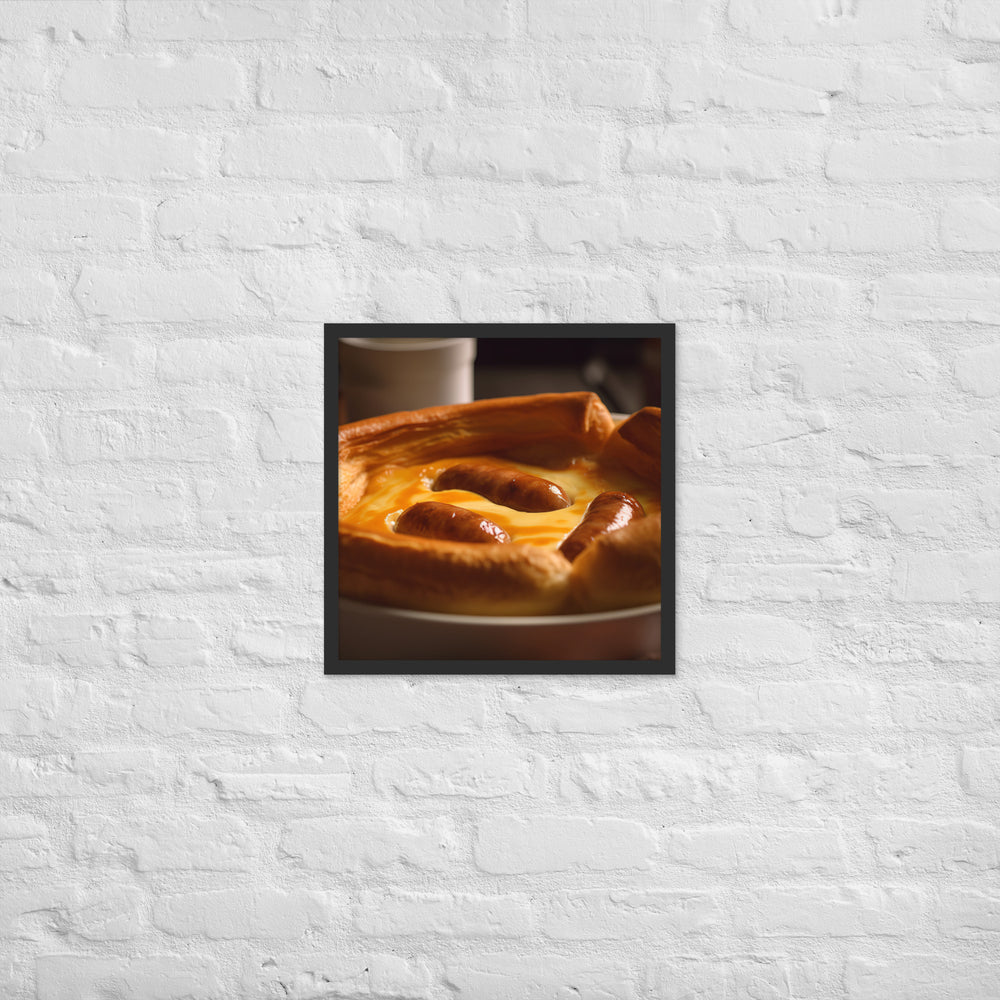 Toad in the Hole Framed poster 🤤 from Yumify.AI