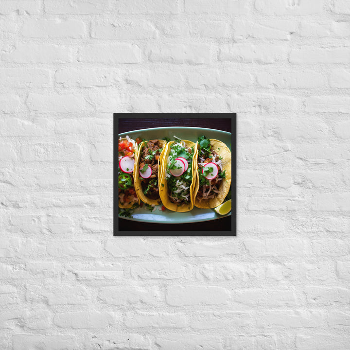 Taco Tuesday Framed poster 🤤 from Yumify.AI