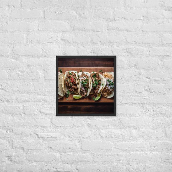 Taco Tuesday Framed poster 🤤 from Yumify.AI