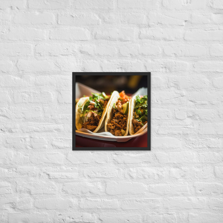 Taco Heaven Framed poster 🤤 from Yumify.AI