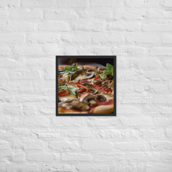 Pizza Framed poster 🤤 from Yumify.AI