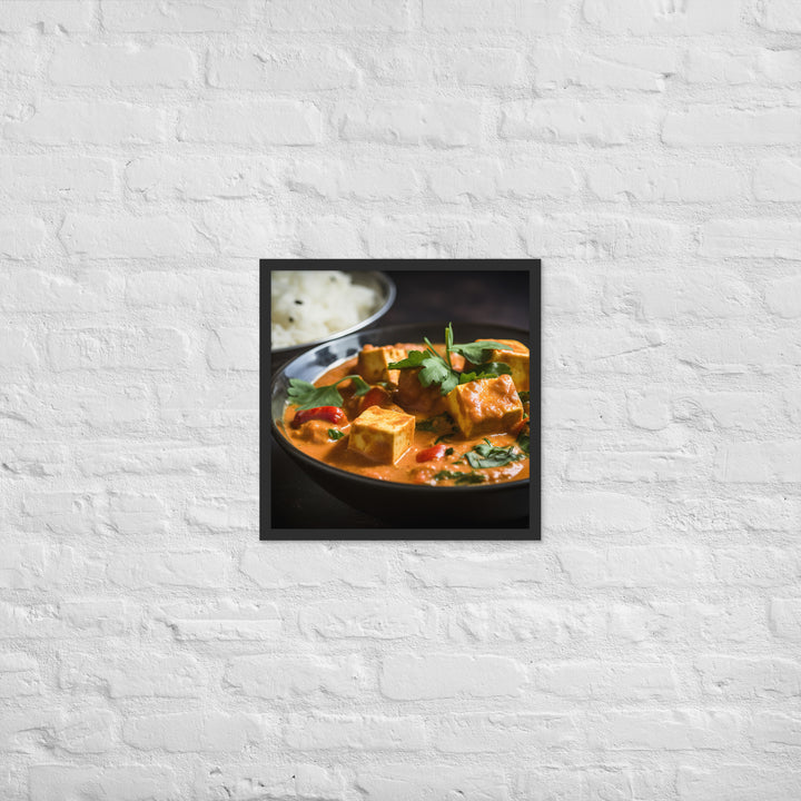 Paneer Curry Framed poster 🤤 from Yumify.AI